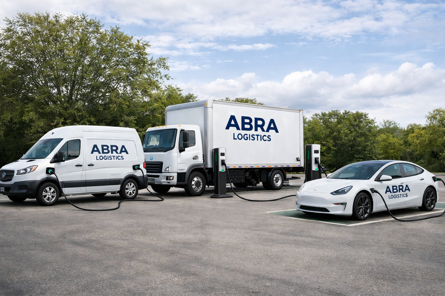 Abra EV Delivery Fleet